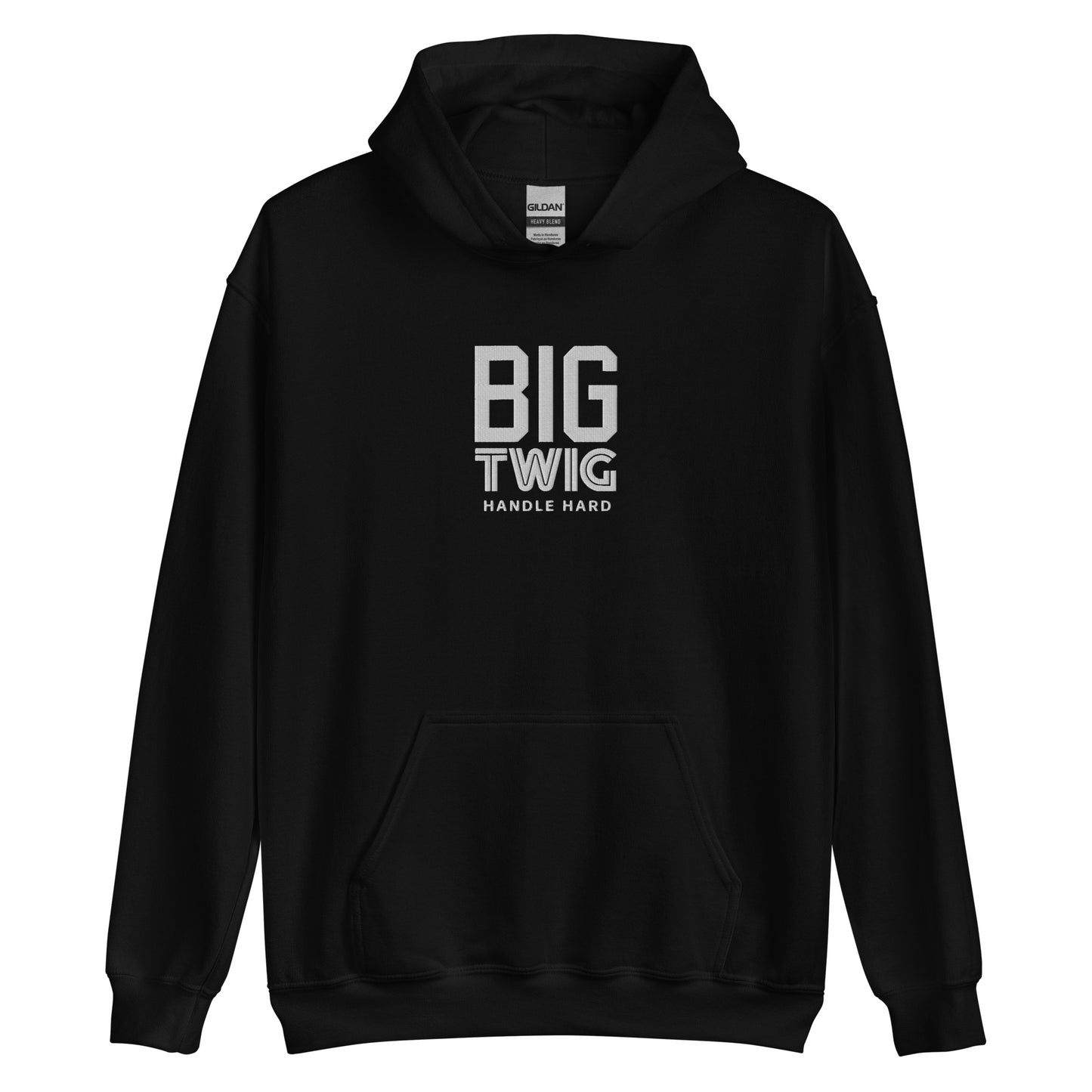 "BIG TWIG" LARGE Embroidered Hockey Hoodie
