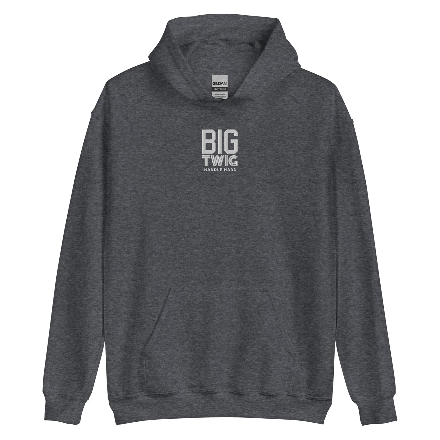 "BIG TWIG" SMALL Embroidered Hockey Hoodie