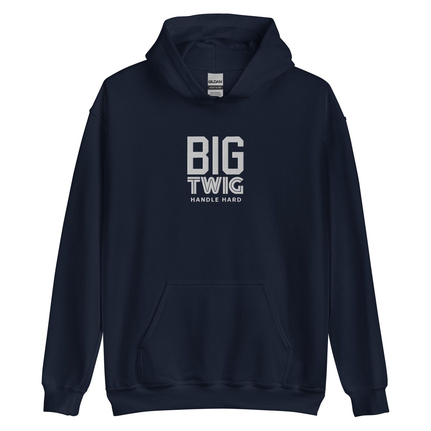"BIG TWIG" LARGE Embroidered Hockey Hoodie