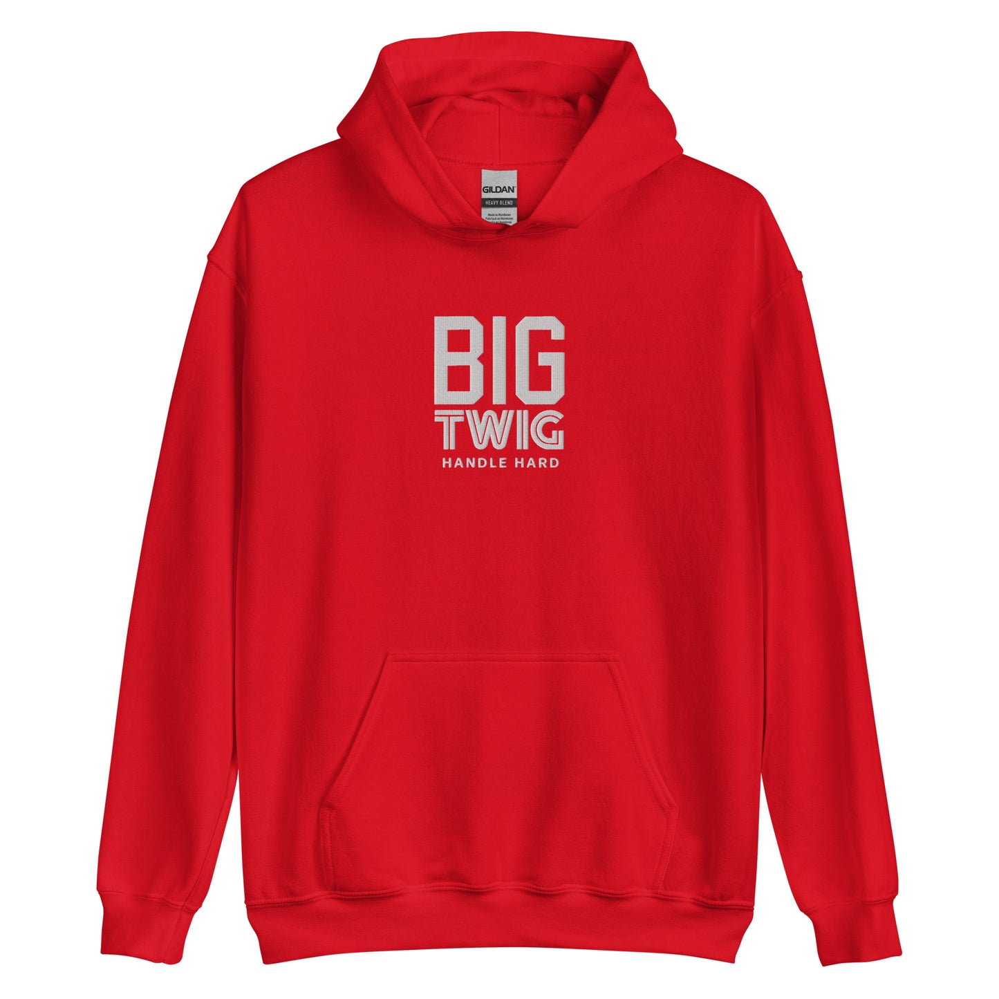 "BIG TWIG" LARGE Embroidered Hockey Hoodie