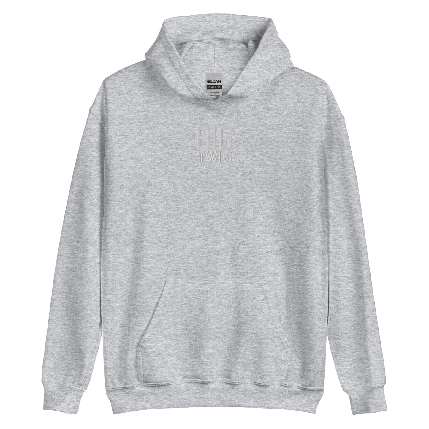 "BIG TWIG" SMALL Embroidered Hockey Hoodie