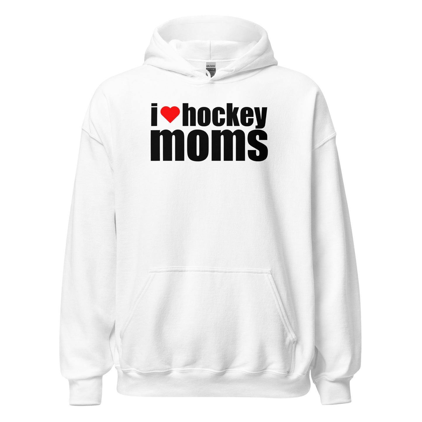 "I ❤️ Hockey Moms" Classic (BLACK FONT)