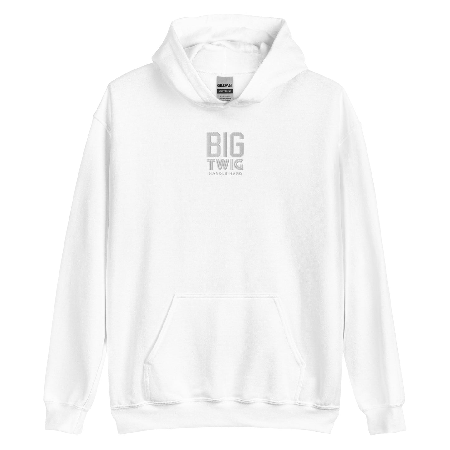 "BIG TWIG" SMALL Embroidered Hockey Hoodie