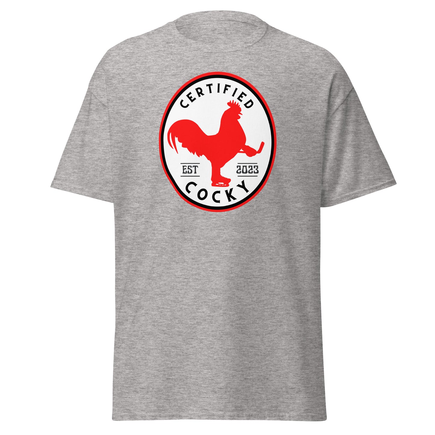 "Certified Cocky" Hockey T-Shirt