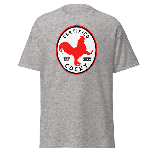 "Certified Cocky" Hockey T-Shirt