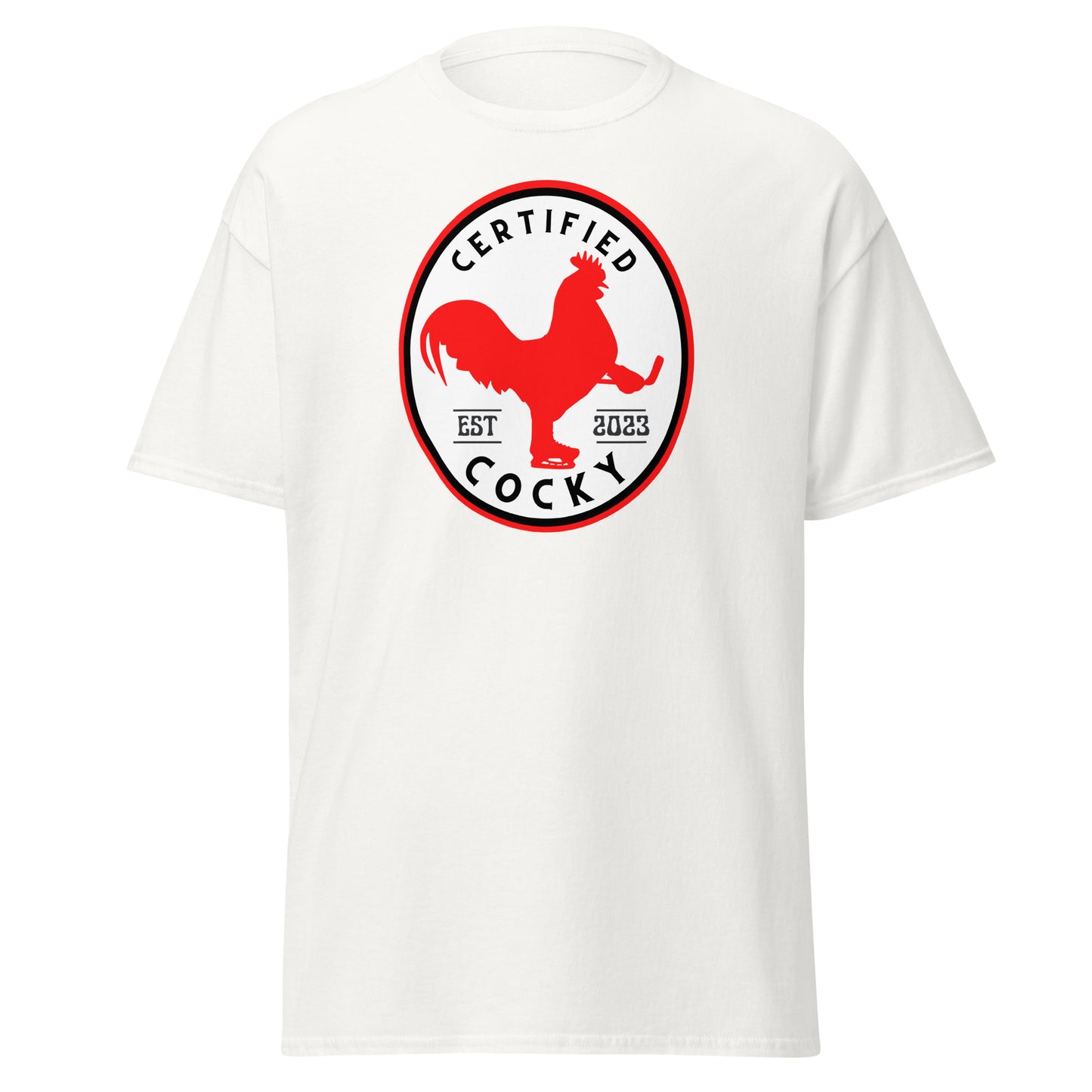 "Certified Cocky" Hockey T-Shirt