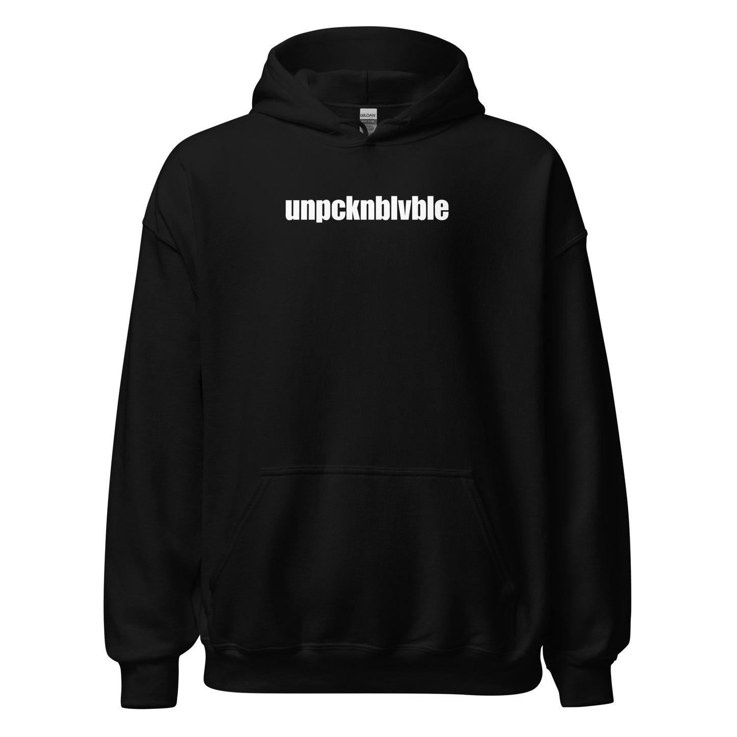 "unpcknblvble" Hockey Hoodie