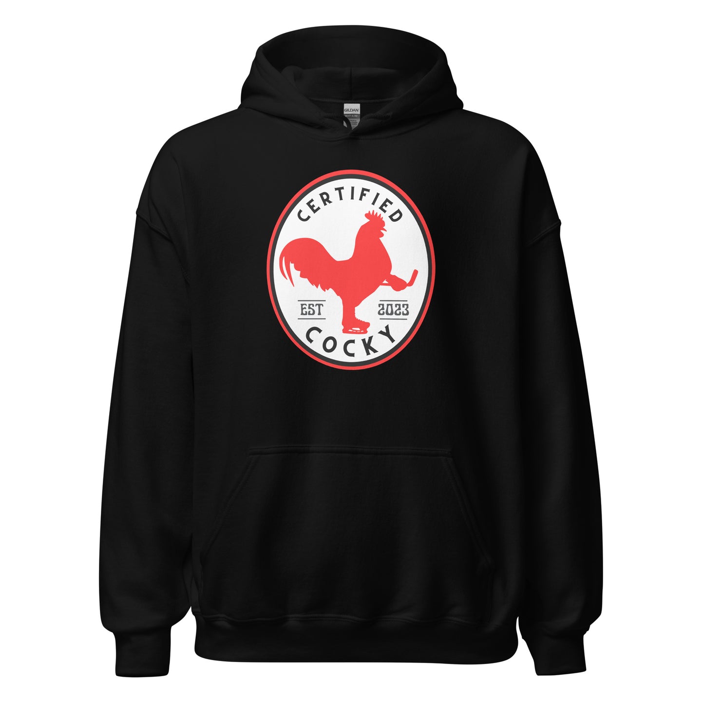 "Certified Cocky" Hockey Hoodie