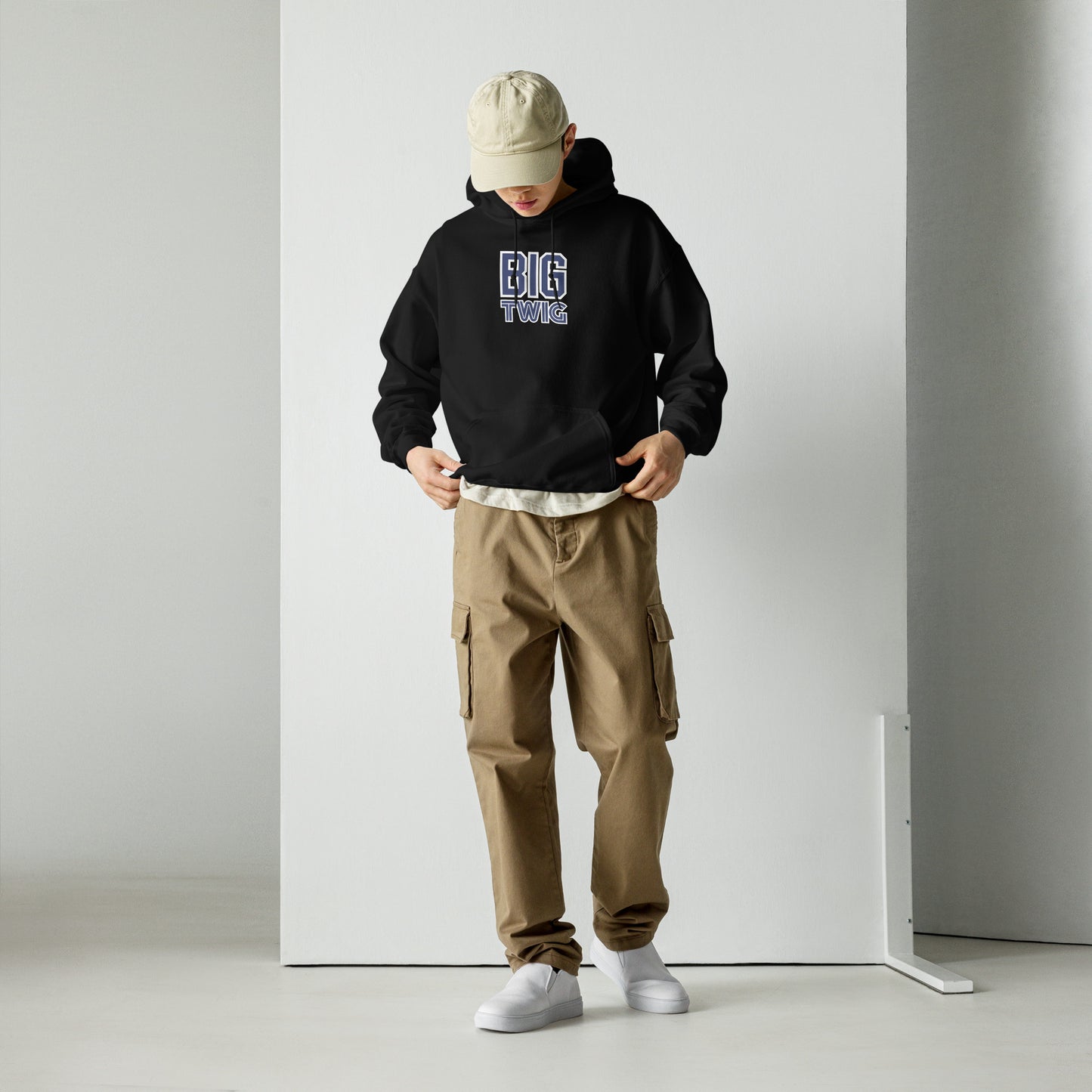 "Big Twig" Not Bragging, Just True. Hockey Hoodie