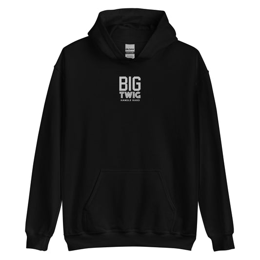 "BIG TWIG" SMALL Embroidered Hockey Hoodie