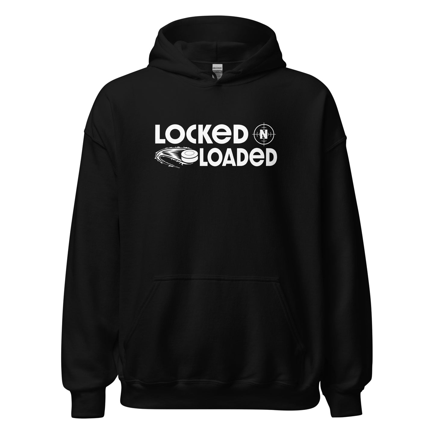 "Locked 'N Loaded" Hockey Hoodie