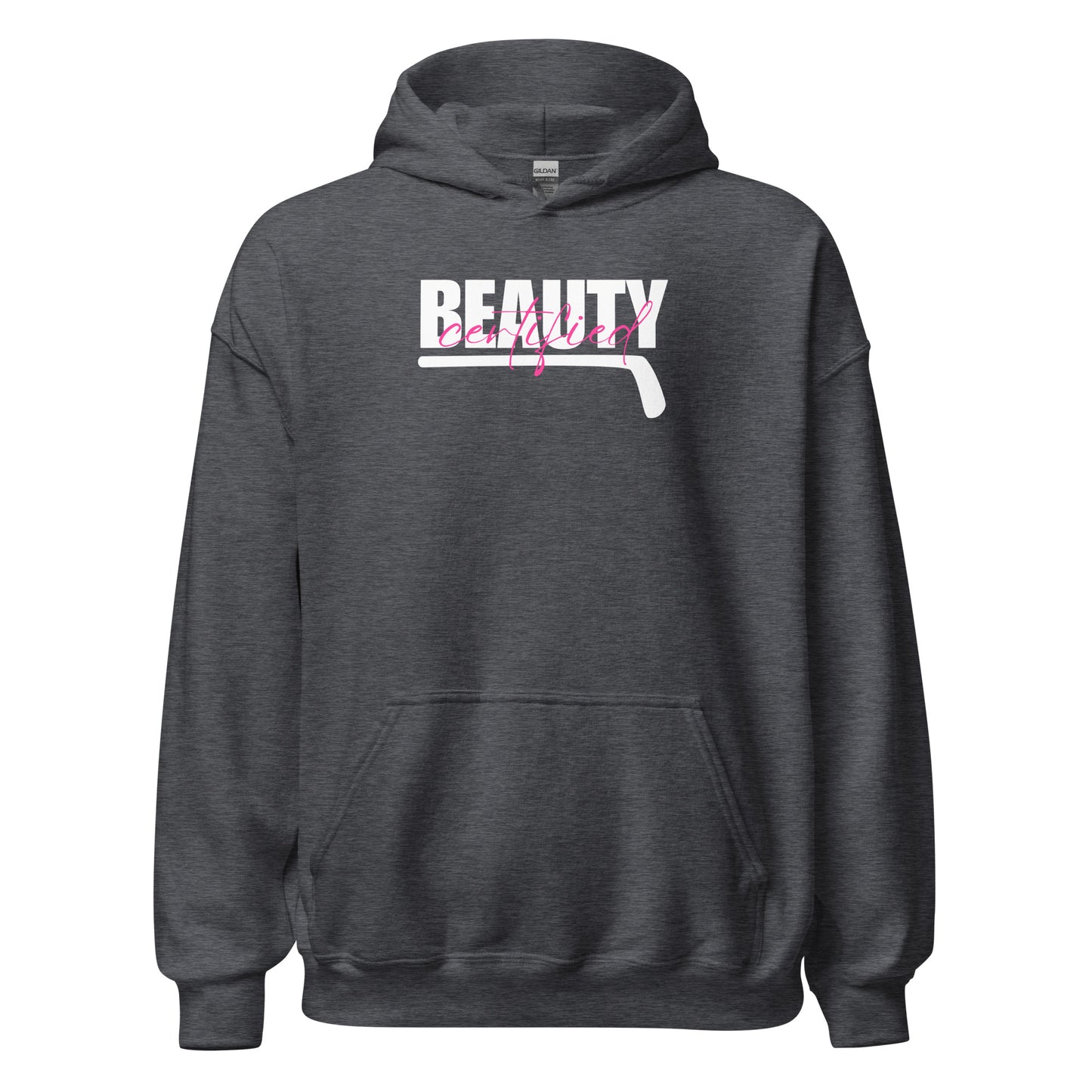 "Certified Beauty" Slick Stick Hockey Hoodie