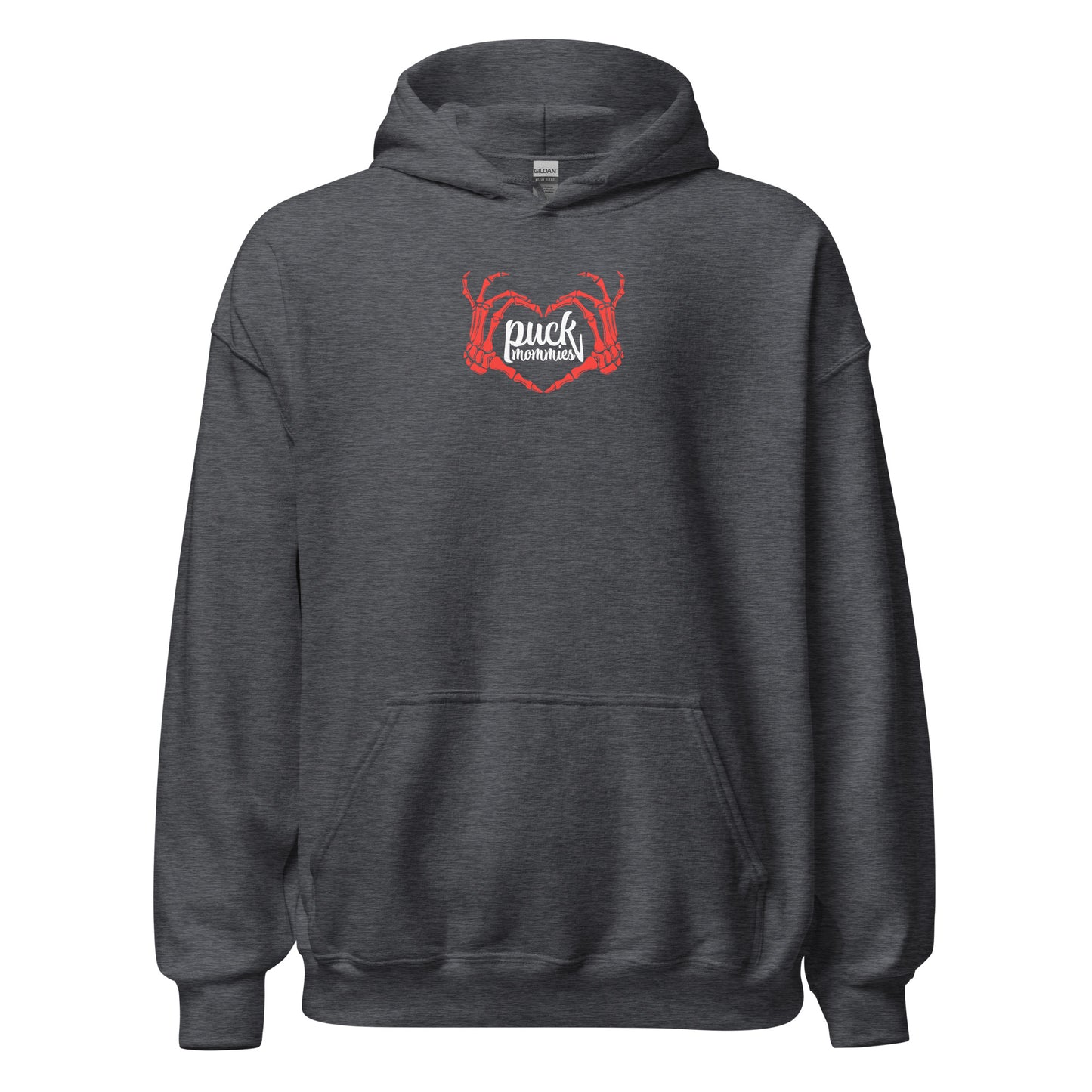 "I ❤️ Puck Mommies" No Bones About It Hockey Hoodie