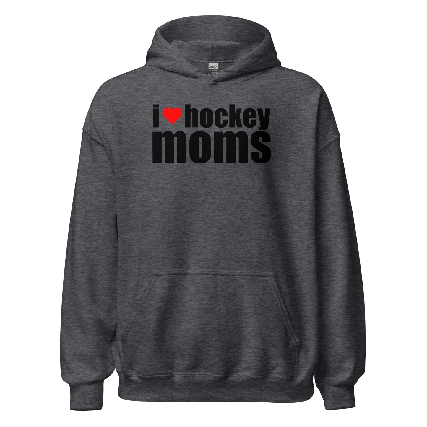 "I ❤️ Hockey Moms" Classic (BLACK FONT)