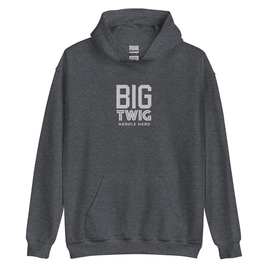 "BIG TWIG" LARGE Embroidered Hockey Hoodie