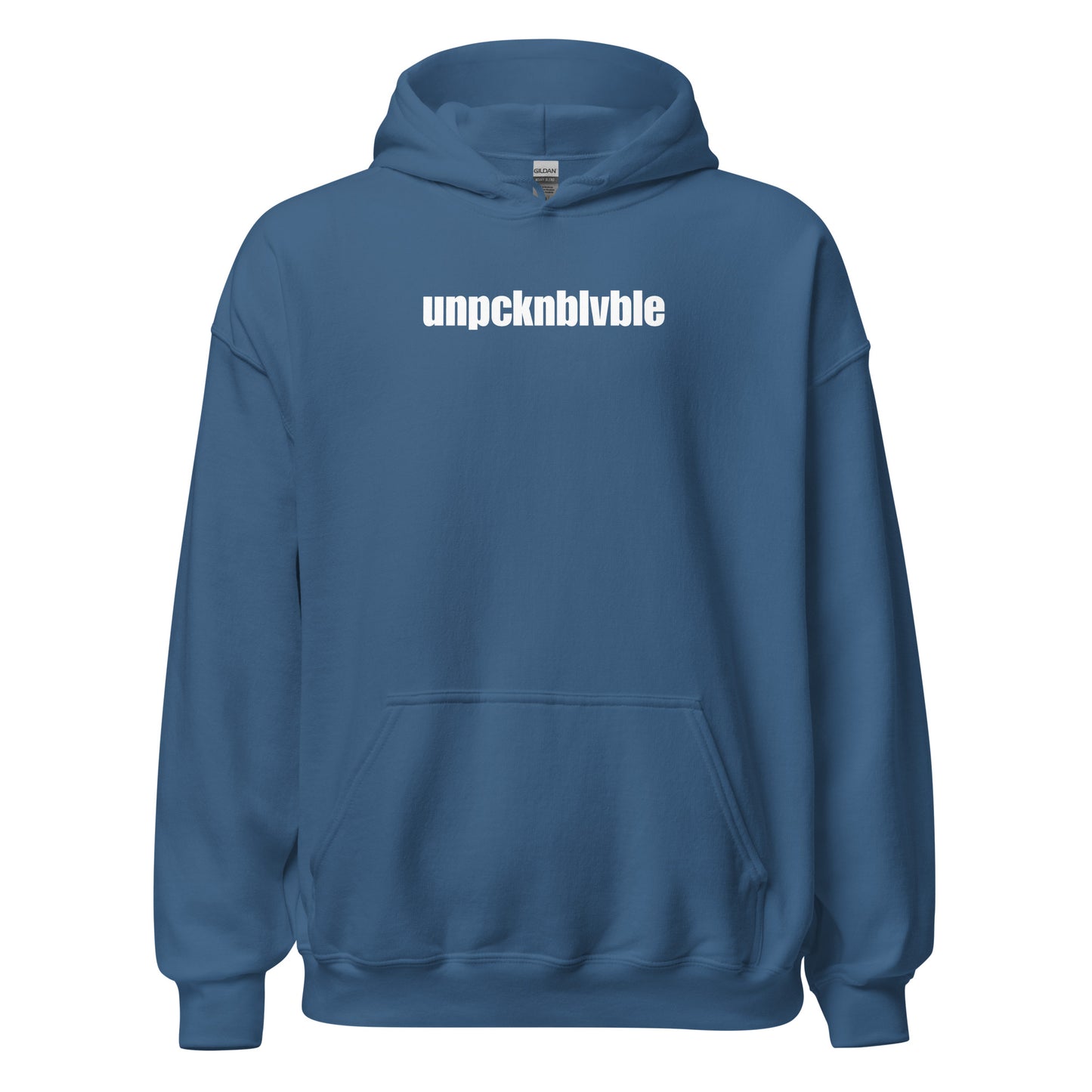 "unpcknblvble" Hockey Hoodie