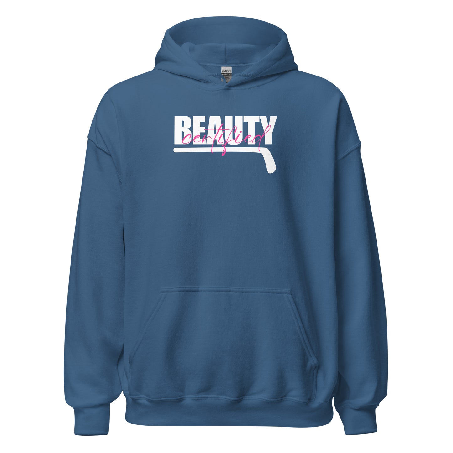 "Certified Beauty" Slick Stick Hockey Hoodie