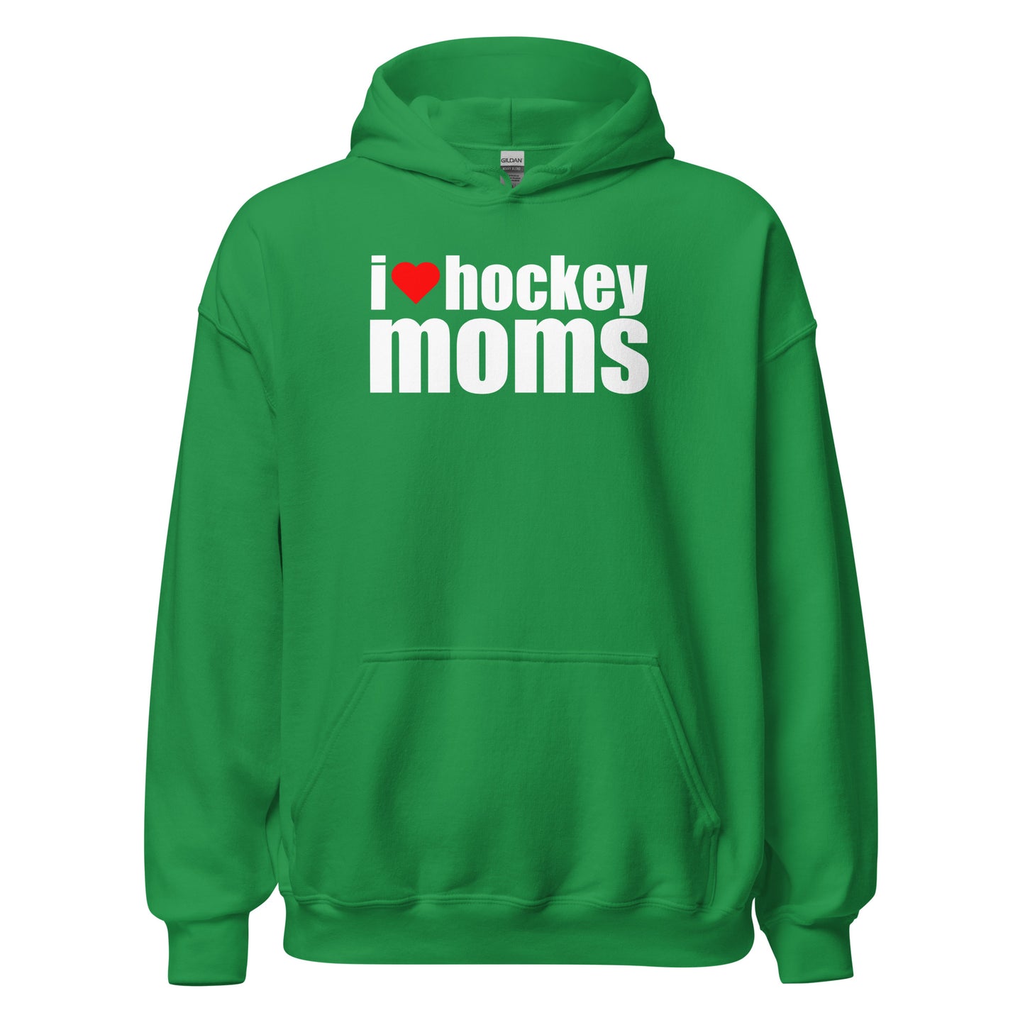 "I ❤️ Hockey Moms" Classic (WHITE FONT)