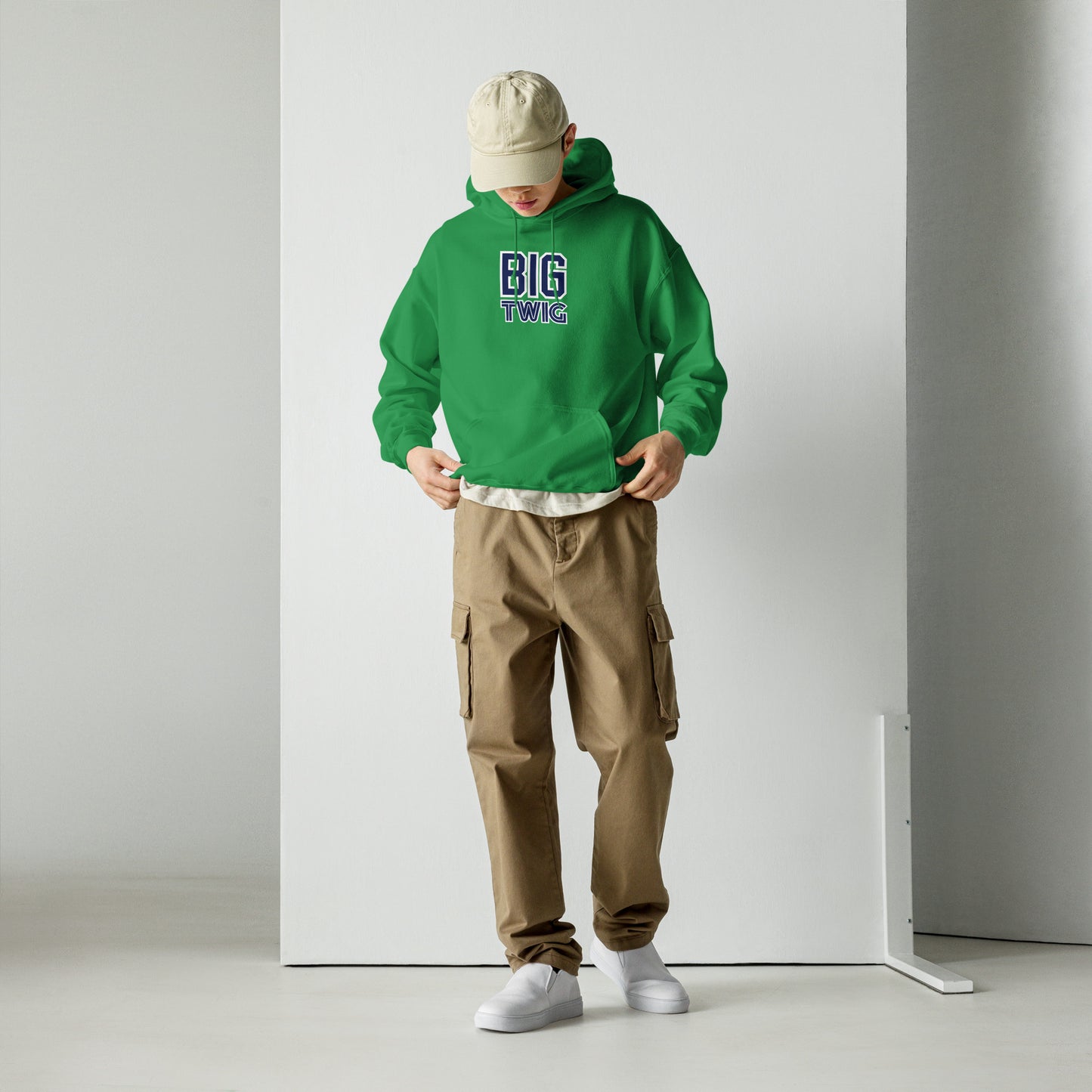 "Big Twig" Not Bragging, Just True. Hockey Hoodie