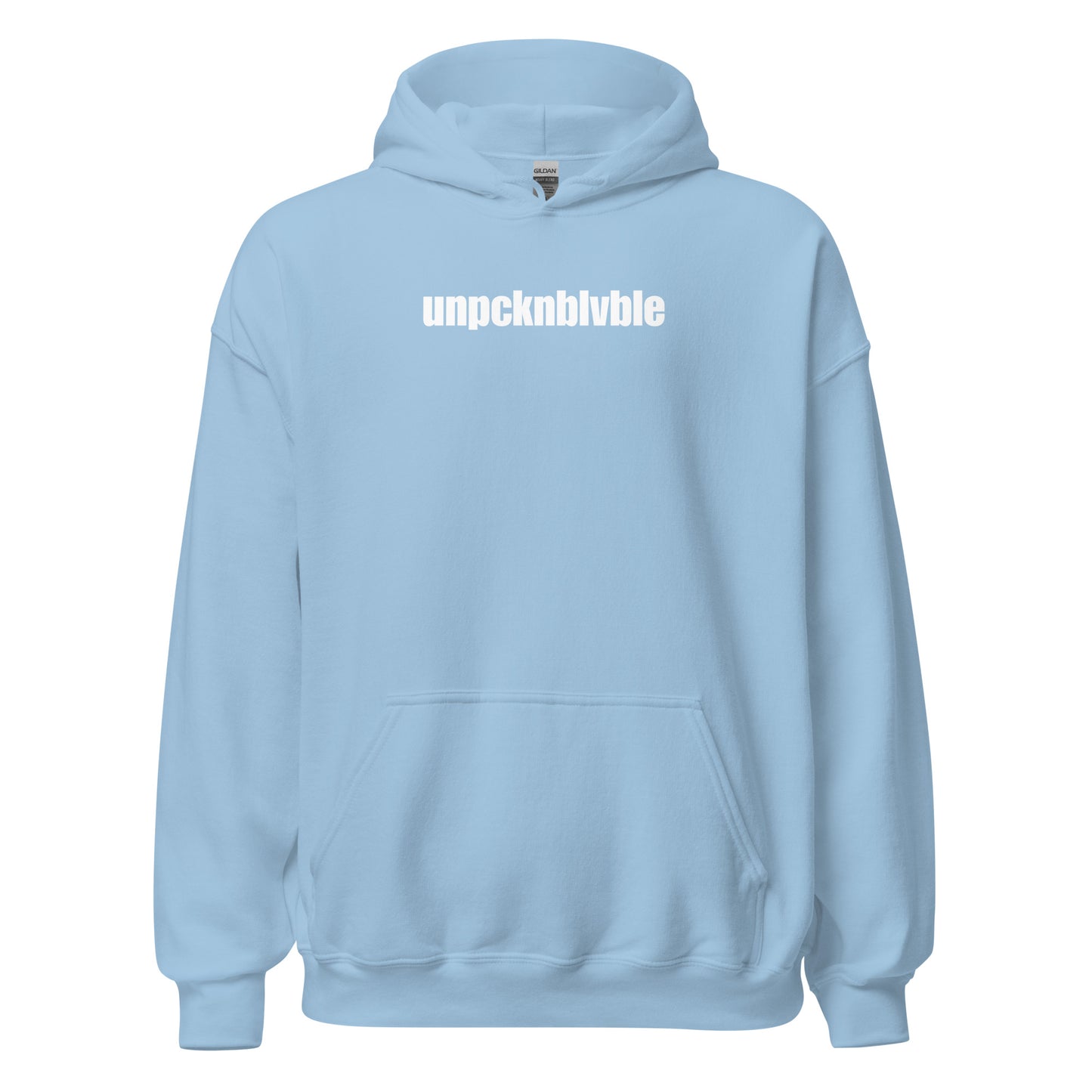 "unpcknblvble" Hockey Hoodie