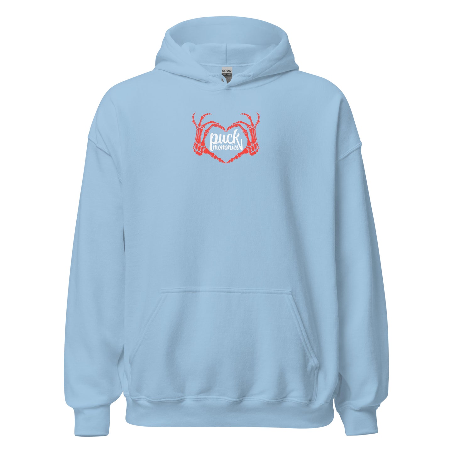 "I ❤️ Puck Mommies" No Bones About It Hockey Hoodie