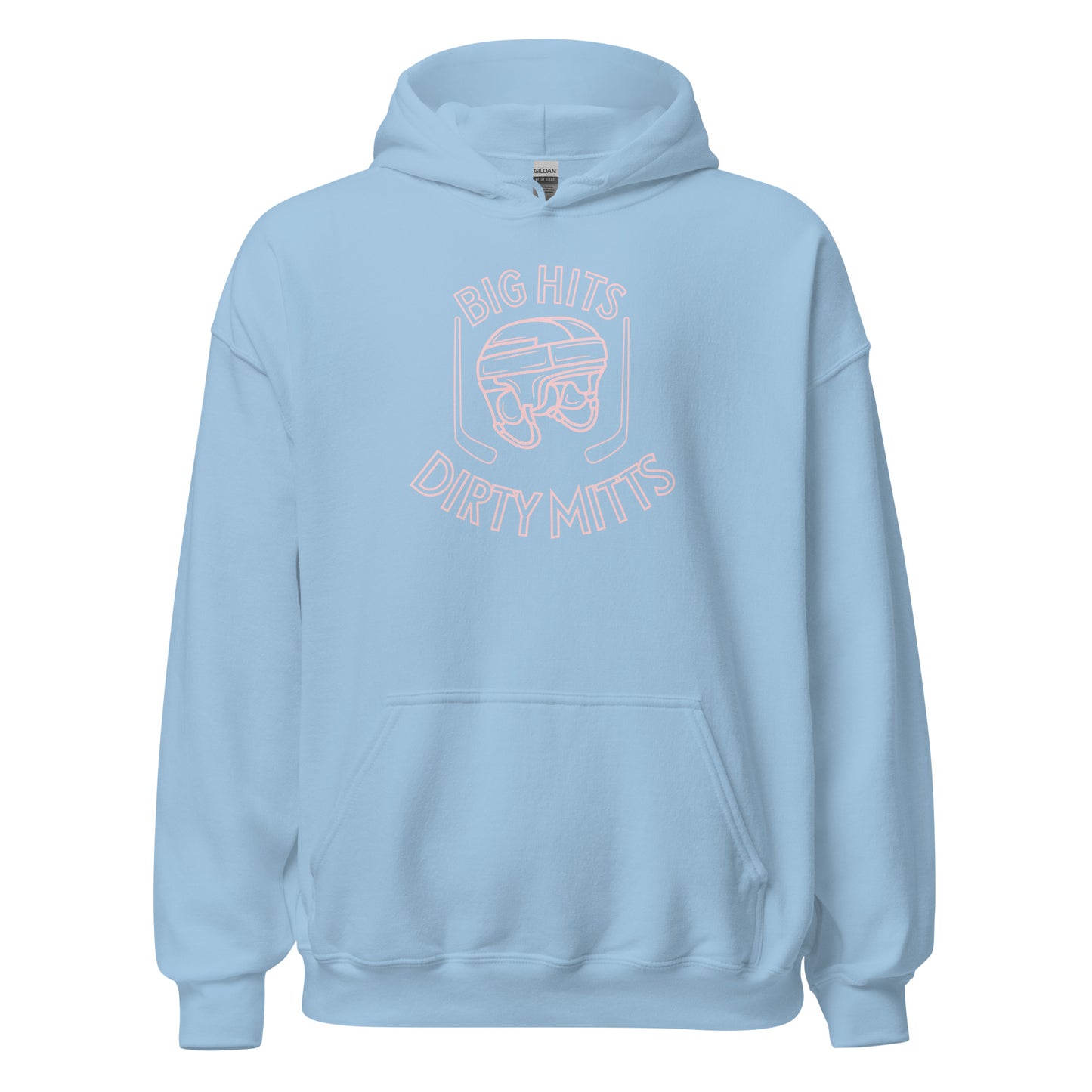 "Big Hits, Dirty Mitts" Hockey Hoodie