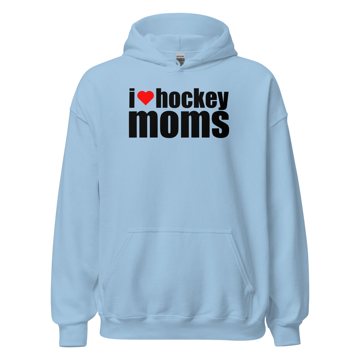 "I ❤️ Hockey Moms" Classic (BLACK FONT)