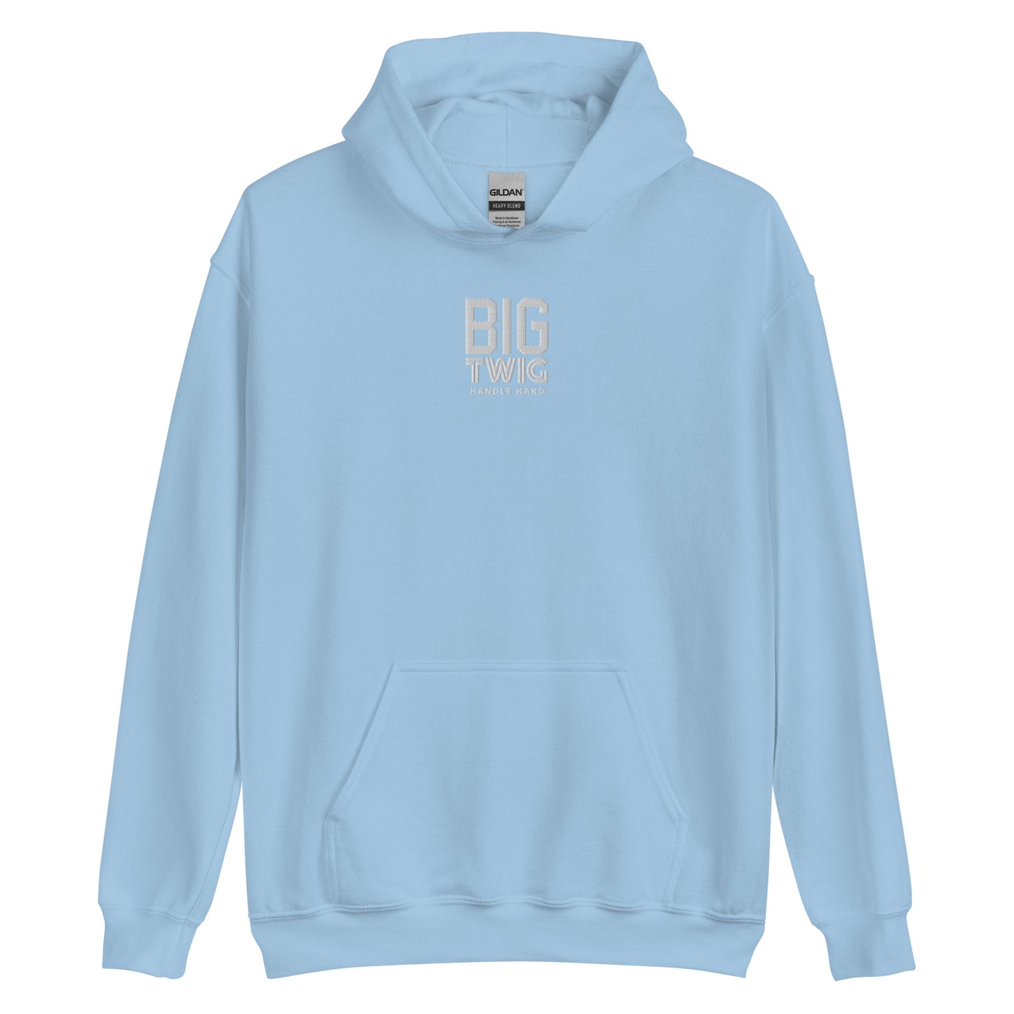 "BIG TWIG" SMALL Embroidered Hockey Hoodie