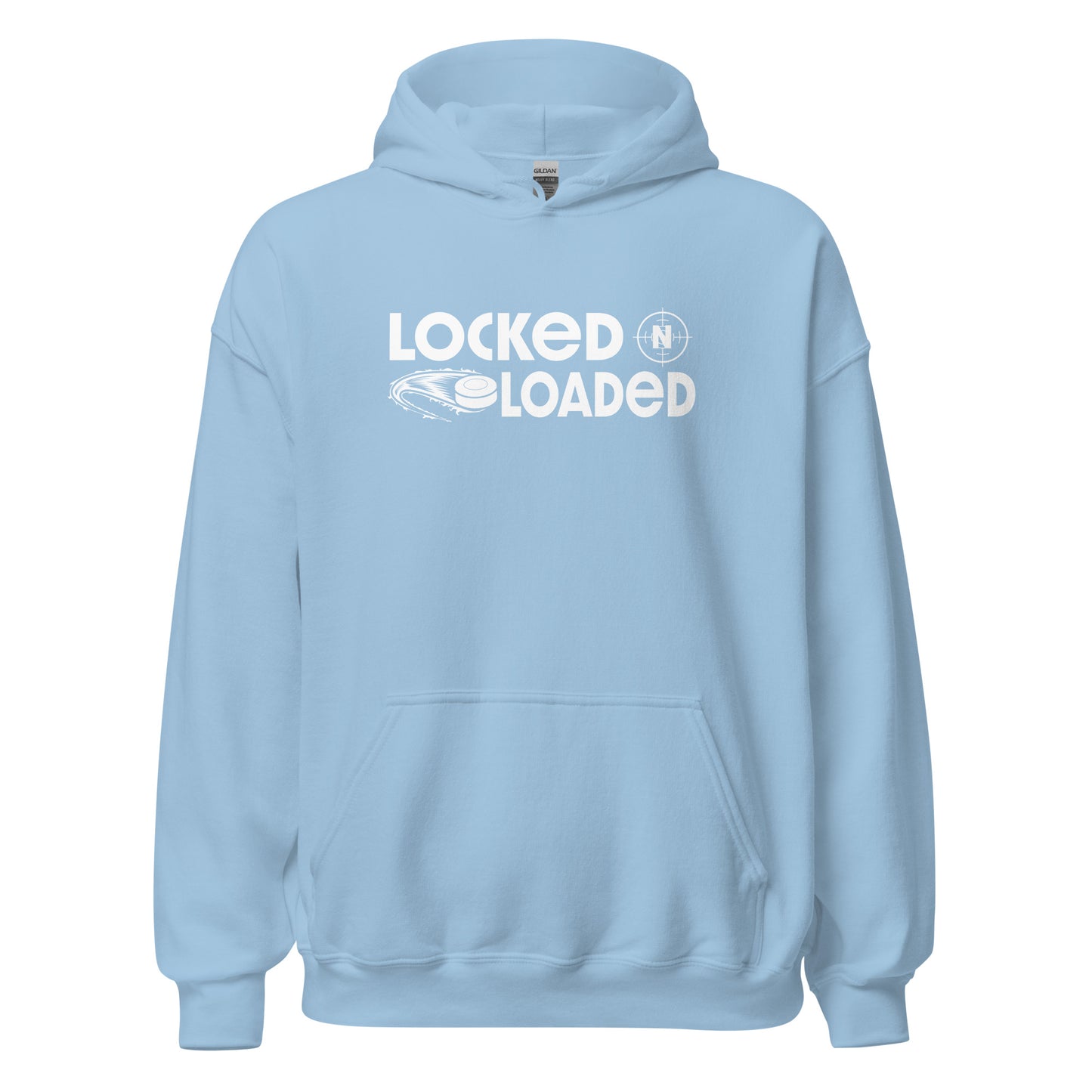 "Locked 'N Loaded" Hockey Hoodie