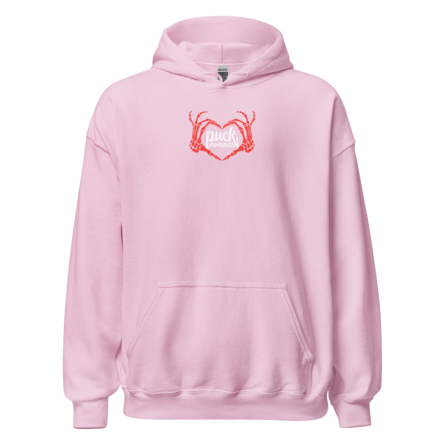 "I ❤️ Puck Mommies" No Bones About It Hockey Hoodie