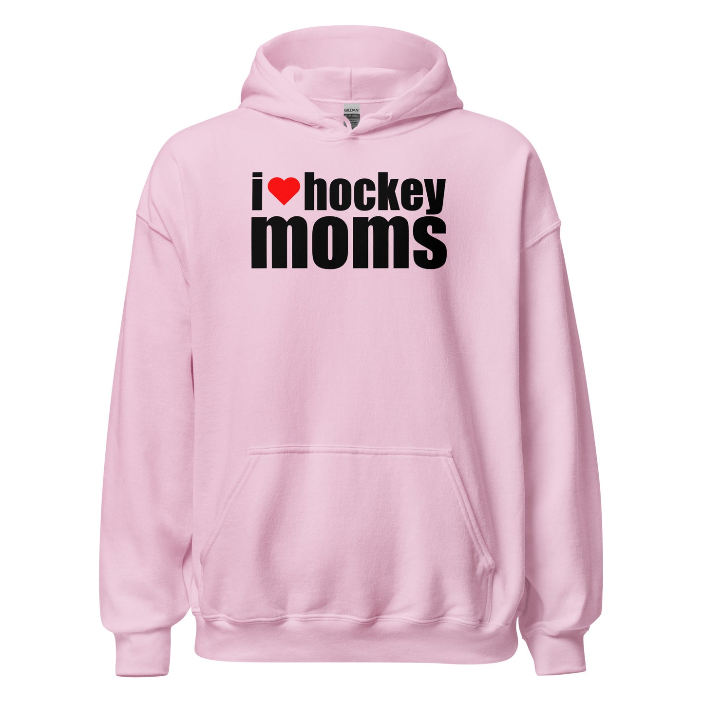 "I ❤️ Hockey Moms" Classic (BLACK FONT)