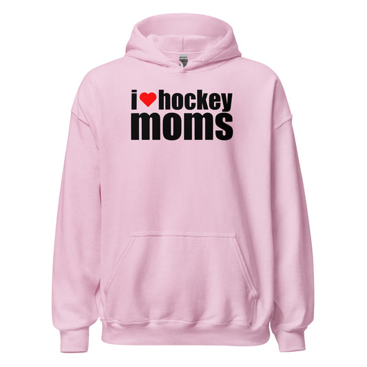 "I ❤️ Hockey Moms" Classic (BLACK FONT)