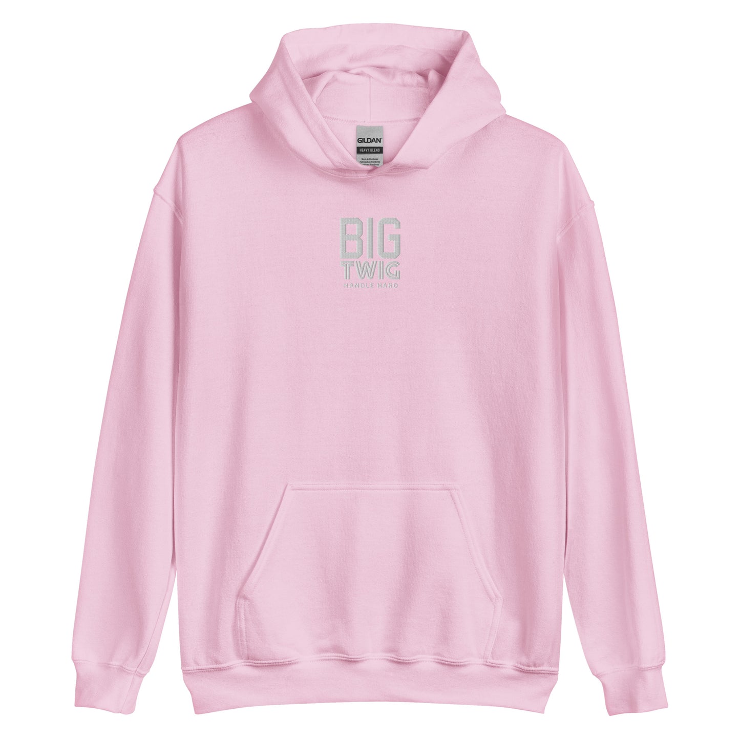 "BIG TWIG" SMALL Embroidered Hockey Hoodie