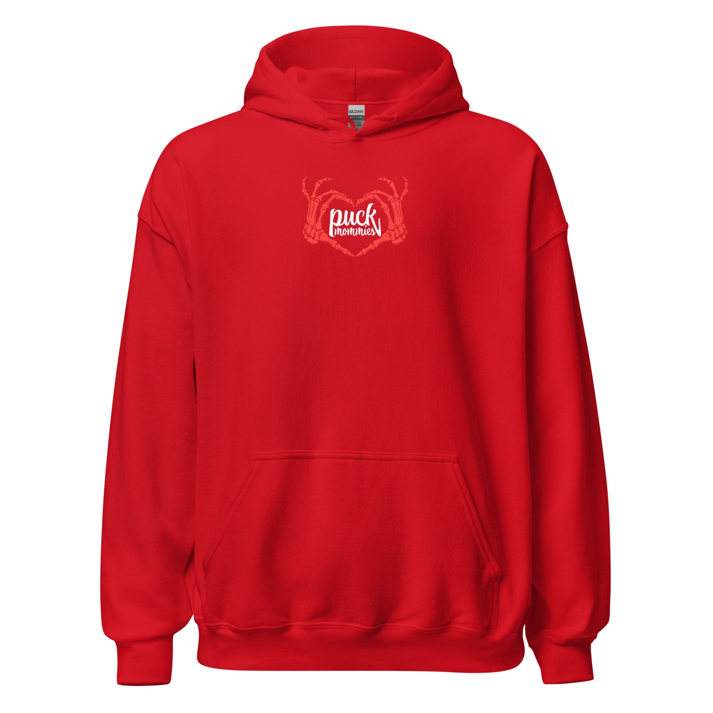 "I ❤️ Puck Mommies" No Bones About It Hockey Hoodie