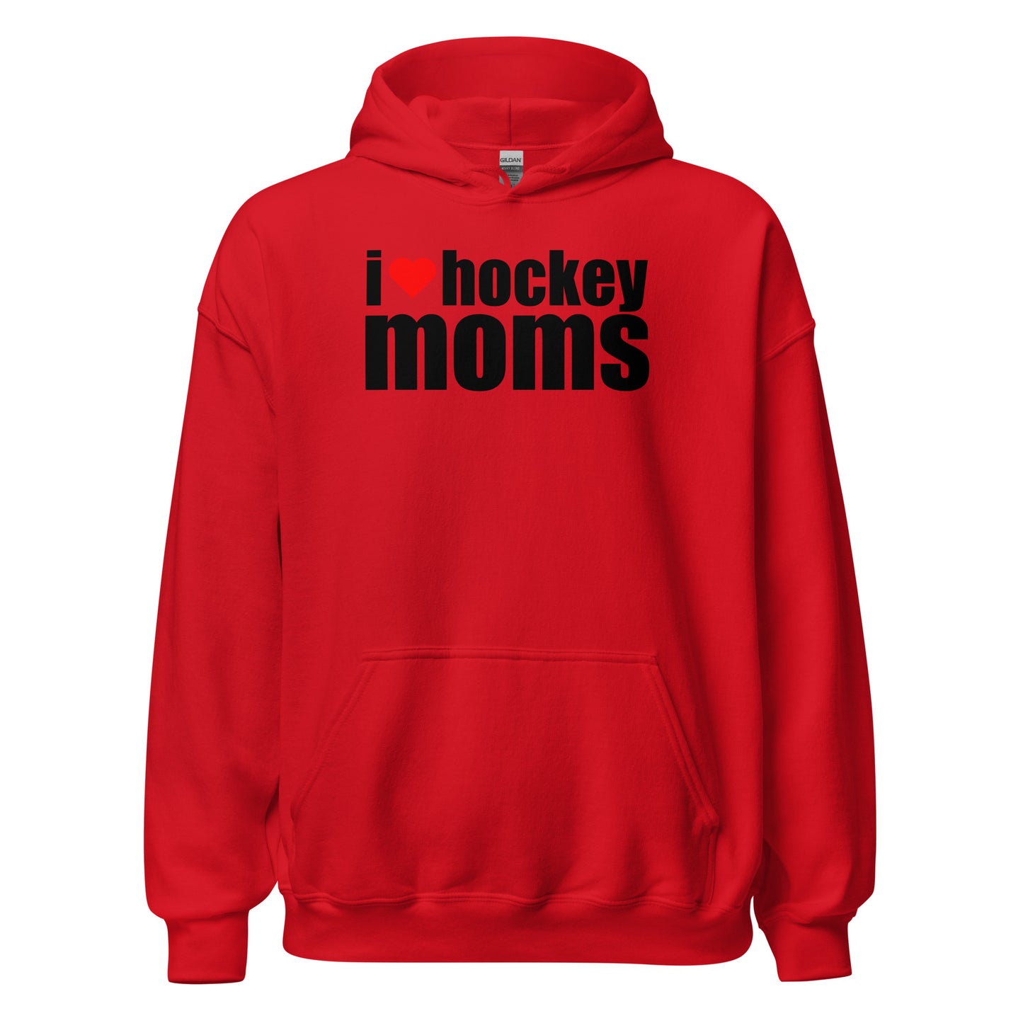 "I ❤️ Hockey Moms" Classic (BLACK FONT)