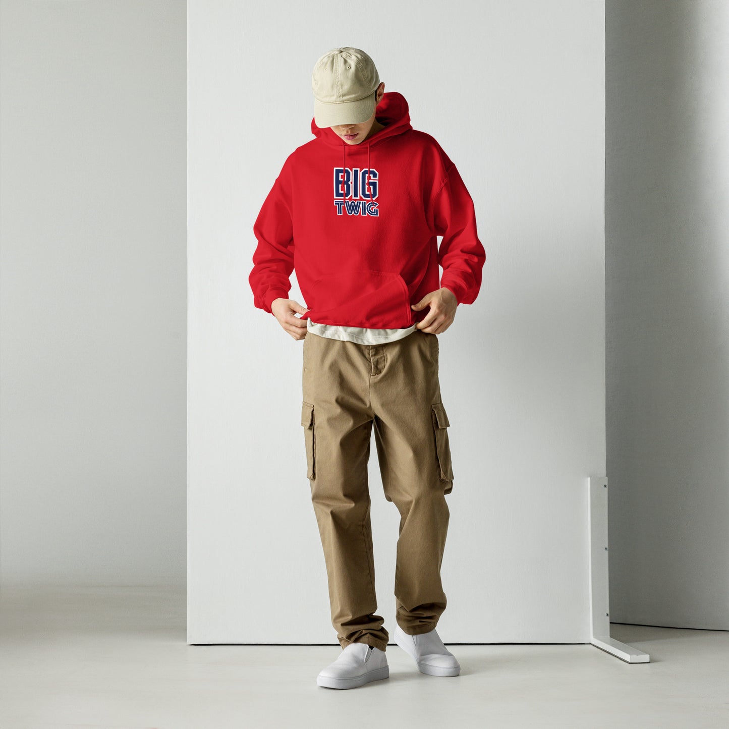 "Big Twig" Not Bragging, Just True. Hockey Hoodie