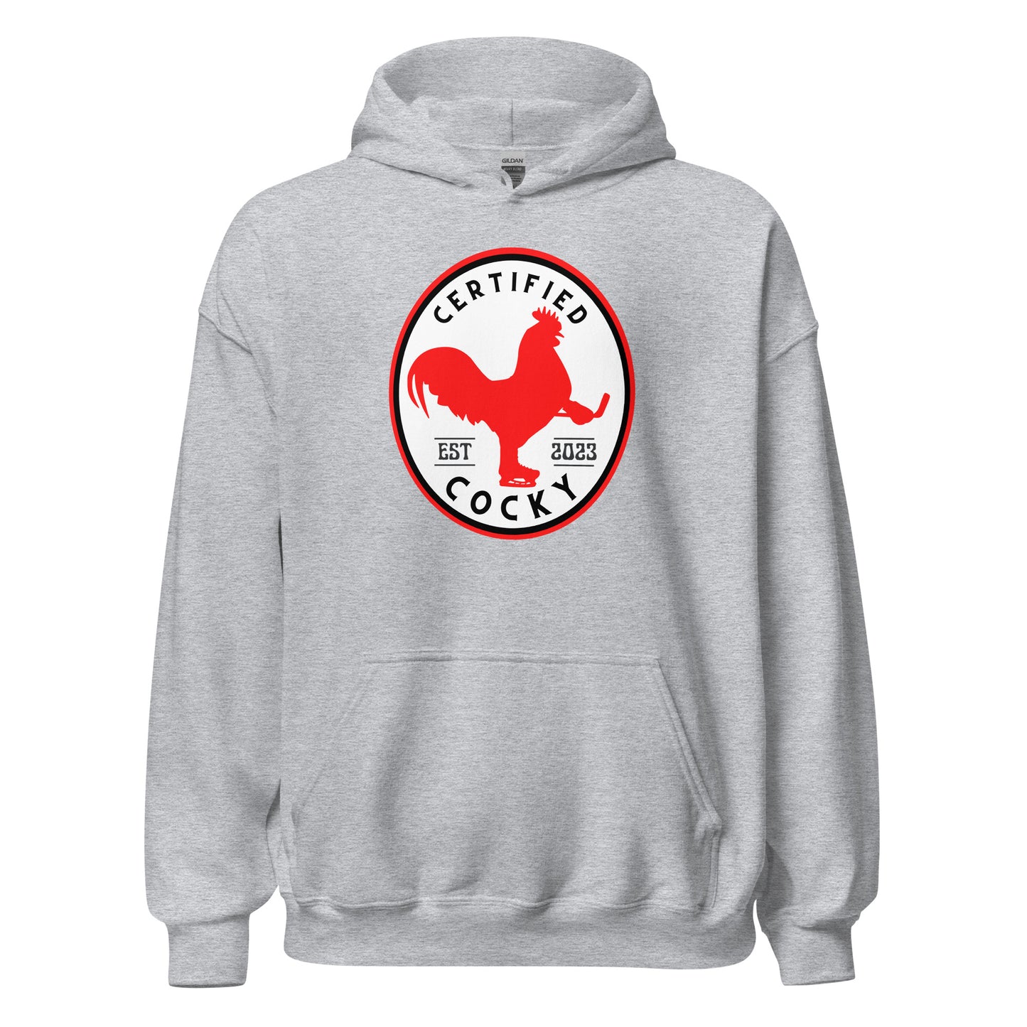 "Certified Cocky" Hockey Hoodie