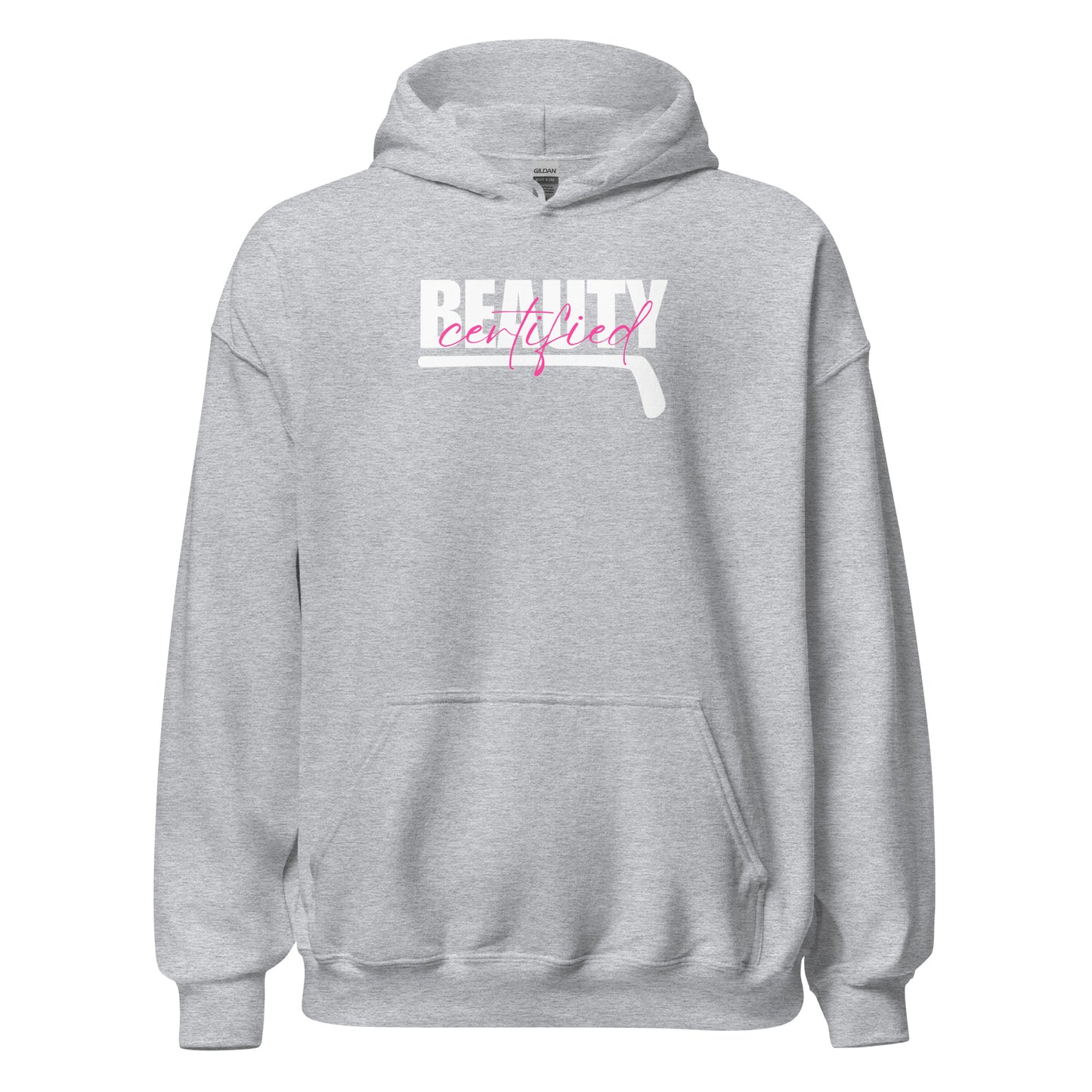 "Certified Beauty" Slick Stick Hockey Hoodie