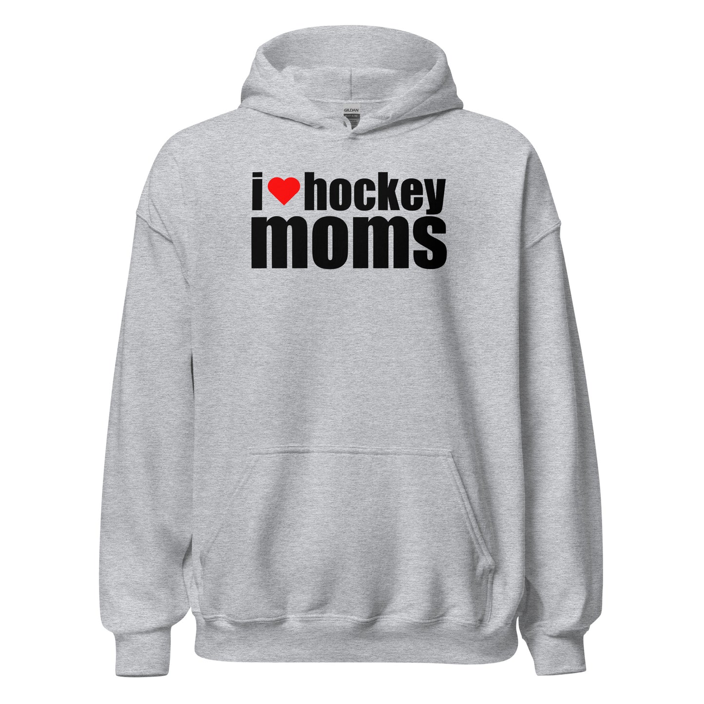 "I ❤️ Hockey Moms" Classic (BLACK FONT)