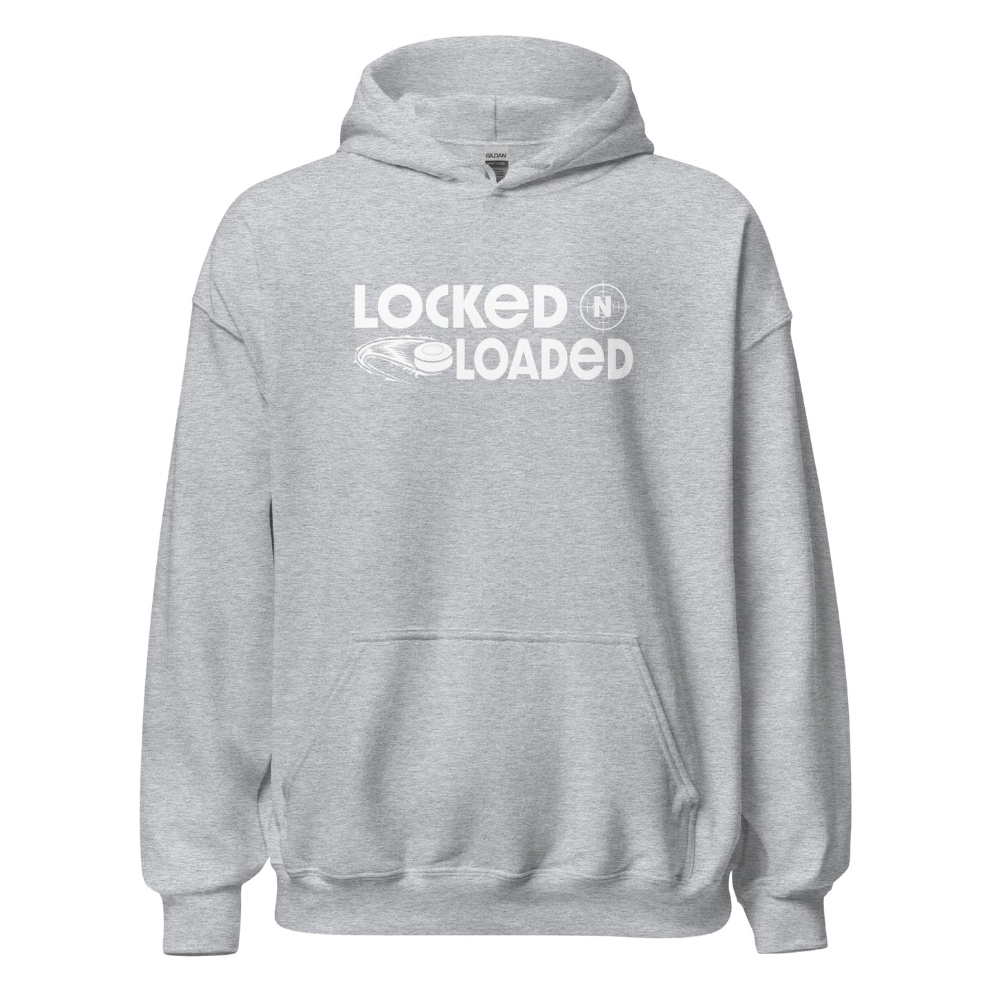 "Locked 'N Loaded" Hockey Hoodie